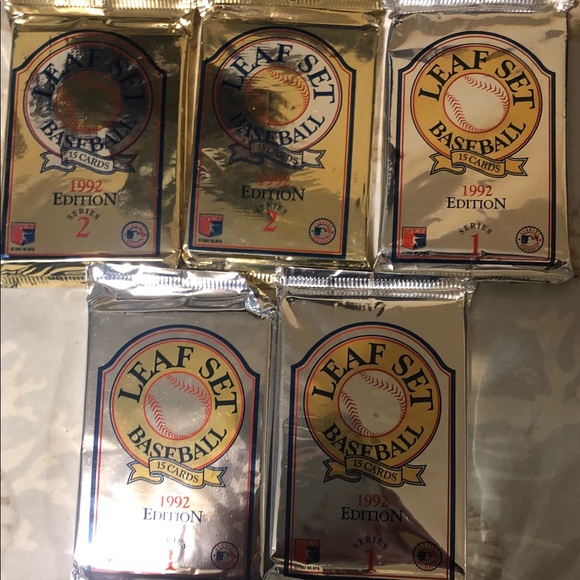 Leaf Baseball ⚾️ 92 series 1 - Picture 3 of 6